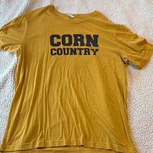 Yellow 'Corn Country' T-Shirt